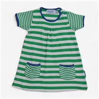 Toby Tiger, Dress Jersey Green Striped, 6-12 Months A83928CA6318/1