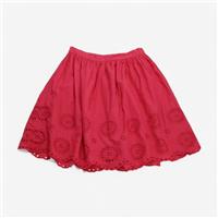 John Lewis, Skirt Pink Broderie Anglaise, 11-12 Years 7D21C92B74F9/1