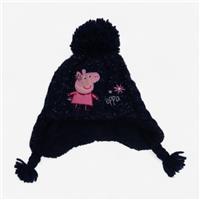 Marks And Spencer, Bobble Hat Navy Sparkle Peppa Pig, 3-6 Years B32630994AC2/1