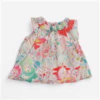 Bonpoint, Cream Frill Stars And Planets Blouse , 6-9 Months 7A0E9169C889/1