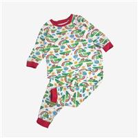 Frugi, Happy Days Pyjamas, 0-3 Months 101233/5