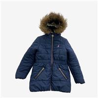 Joules, Blue Fleece Lined Coat, 5-6 Years 103794/1