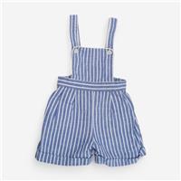 Rachel Riley, Shortie Dungarees Blue Striped, 9-12 Months 2653F368ACC5/1