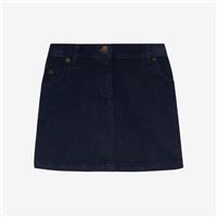 John Lewis, Navy Corduroy Mini Skirt, 4-5 Years 309689/1