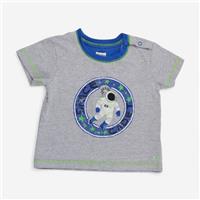Hatley, Tee Grey Ss Astronaut, 12-18 Months 056CE6915BB3/1