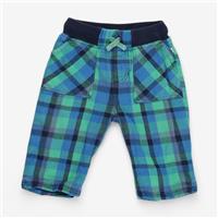 Frugi, Joggers Blue Checked With Pockets, 3-6 Months 6587137C55EF/1