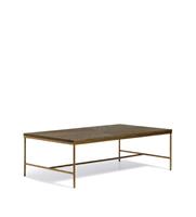 OKA Maristela Watered Grey & Matt Gold Effect Coffee Table RRP £1295