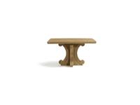 OKA Tjikko Natural Square Indoor/Outdoor Dining Table RRP £2895