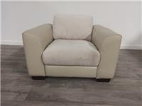 DFS Labelle Lighting Pearl Combination Electric Power Recliner Armchair RRP £999