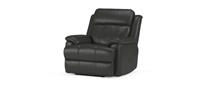 Sofology Gracie Jet Black Trusty Sheen Leather Power Recliner Armchair RRP £849