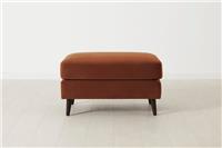 Swyft Model 10 Umber Brown Velvet Ottoman RRP £499