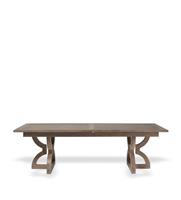 Oka Kaishu Watered Grey Oak 8-12 Seater Extendable Dining Table RRP £3595