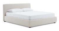 DFS Dormire Cream Boucle Super King Ottoman Storage Bed RRP £799