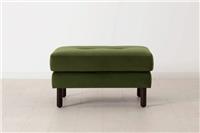 Swyft Model 04 Vine Velvet Ottoman Footstool RRP £359