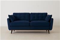 Swyft Model 10 Indigo Blue Eco Recycled Velvet 2 Seater Sofa RRP £1399