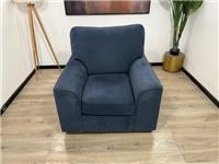 Marks and Spencer M&S Nantucket Navy Aquaclean Chenille Armchair RRP £599