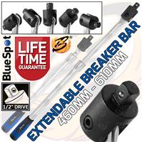 BlueSpot 1/2 Drive BREAKER BAR Extendable 18 - 24Long Strong Arm Power Bar