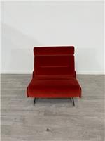 Stressless Stella Begonia Rust Fabric 1 Seater with Side Panels RRP £1979