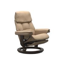Stressless Ruby Classic Paloma Beige Leather Power Recliner Chair RRP £3756