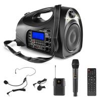 Vonyx ST016 Portable Handheld PA System with Wireless Microphone
