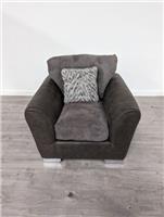 DFS Harlowe Briella Charcoal Combination Armchair RRP £1239