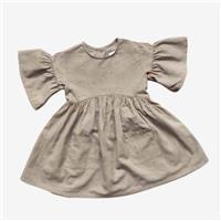 The Simple Folk, The Sage Dress, 8-9 Years 1102L-OATM/25