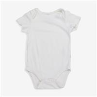 Baby Mori, Bodysuit Ss White, 0-3 Months E33B30F5C1C1/3