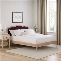 Dusk Versailles Plum Velvet King Size Bed Frame RRP £399