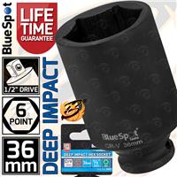 36mm Axle Hub Nut Socket Deep Impact Socket 1/2Drive 6 Point LifeTime Guarantee