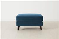 Swyft Model 10 Ottoman Footstool - Teal Velvet RRP 599