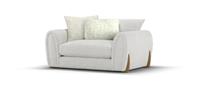 Sofology Marble Arch Mink/Natural Mix Cologne Boucle Loveseat RRP £1799