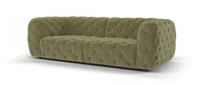 Sofology The Venezia Moss Nubuck Feel Fabric 3 Seater Sofa RRP £1999