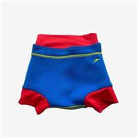 One Off, Speedo Red And Blue Swim Nappy, 6-9 Months 106005/2
