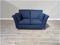 Marks and Spencer M&S Scarlett Navy Soft Herringbone 3 Seater Sofa RRP £1399