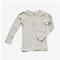 The Simple Folk, The Ribbed Top, 8-9 Years 1043R-ECRU/37
