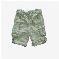 Marks And Spencer, Autograph Linen Cargo Trousers, 3-6 Months 103991/1