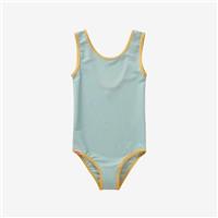 Grass And Air, Pistachio Ribbed Swimsuit, 2-3 Years GA501/3