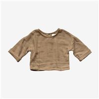 The Simple Folk, The Button Back Top, 8-9 Years 1066M-CAML/13