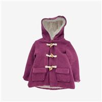 John Lewis, Purple Lined Jacket, 9-12 Months I68ABI38RO75WBXI/1