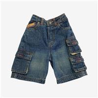 Osh Kosh, Cargo Denim Pocket Short, 6-12 Months 102994/1
