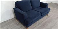 Marks and Spencer M&S Copenhagen Navy Soft Plain Large 2 Seater Sofa RRP £999