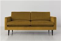 Swyft Model 01 2 Seat Sofa - Mustard Velvet RRP £899