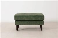 Swyft Model 04 Ottoman Footstool - Conifer Velvet RRP £359