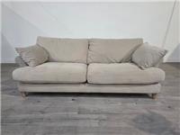 Marks and Spencer M&S Erin Natural Aquaclean Chenille 4 Seater Sofa RRP £1299