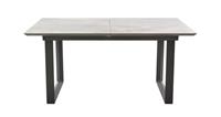 DFS Teno Grey Ceramic & Black Steel 6-8 Seater Extending Dining Table RRP £799