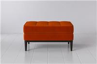 Swyft Model 02 Ottoman Footstool - Paprika Velvet RRP £629