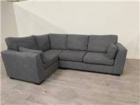 Marks and Spencer M&S Ferndale Charcoal Weave 3 Seat Left Corner Sofa RRP £2199