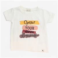 Turtledove, T-Shirt White Grow Your Own Dreams, 6-12 Months 63127AFAB52E/1