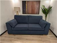 Marks and Spencer M&S Ferndale Navy Opulent Chenille 3 Seater Sofa RRP £1099