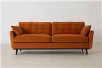 Swyft Model 10 3 Seat Sofa - Bronze Velvet RRP £1499